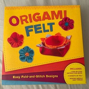 Origami Felt easy, fold and stitch designs